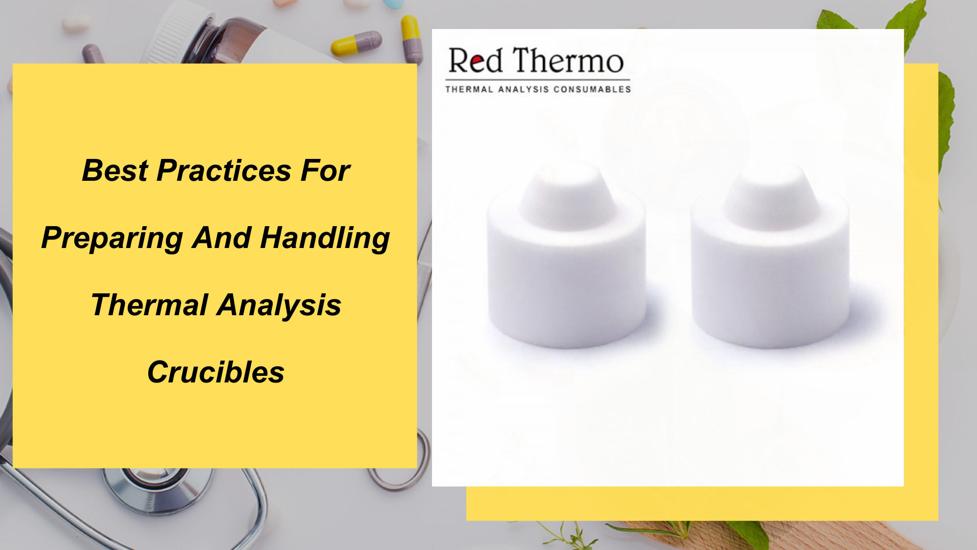 Best Practices For Preparing And Handling Thermal Analysis Crucibles